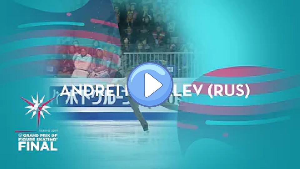 Video thumb: Andrei Mozalev (RUS) | Men's Short Program | ISU Grand Prix Final 2019 | Turin | #JGPFigure