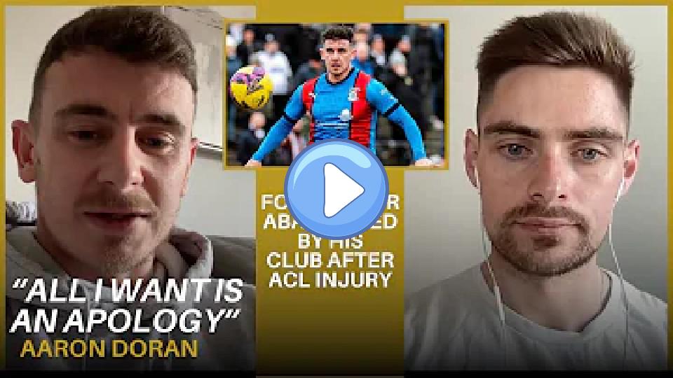 Video thumb: Professional Footballer Aaron Doran Released and Abandoned by His Club After ACL Injury