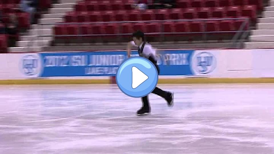 Video thumb: 15 Keiji TANAKA (JPN) - ISU JGP Lake Placid Junior Men's Free Skating