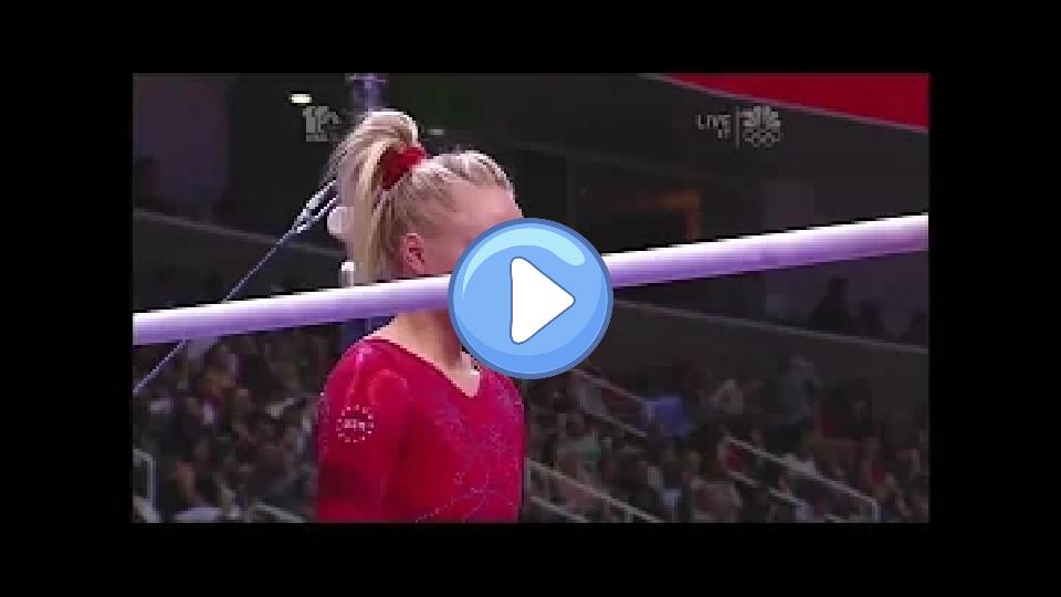 Video thumb: Nastia Liukin's Uneven Bars Routine: 2012 Olympic Trials (Day 2)