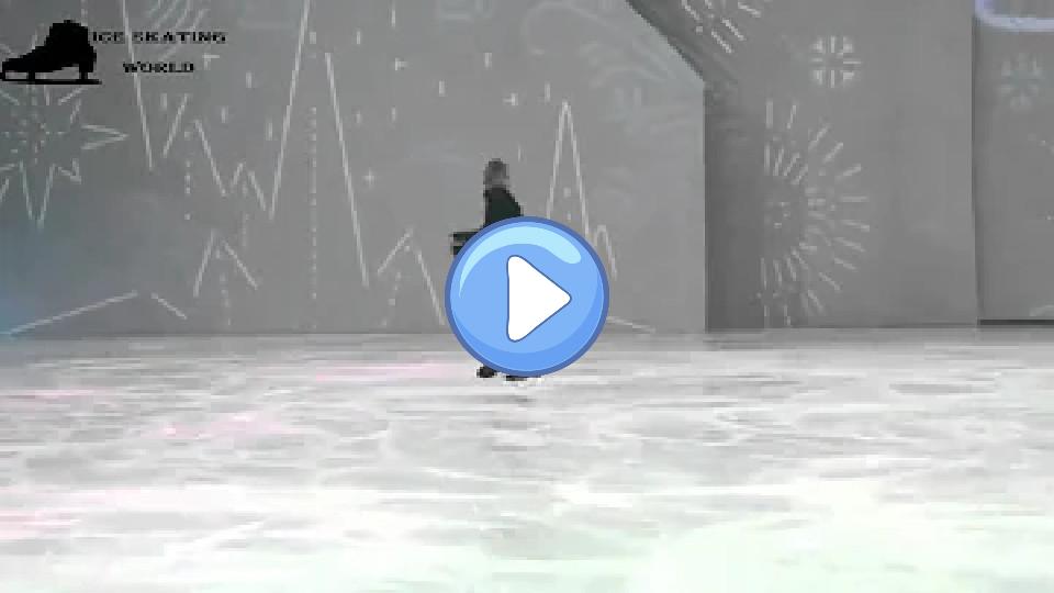 Video thumb: Evgeni Plushenko performed a series of eight jumps in training.