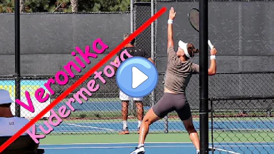 Video thumb: Veronika Kudermetova 🔥🎾 Tennis Practice 🔥🎾 WTA Tennis 2023 🔥🎾