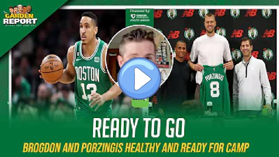 Video thumb: Malcolm Brogdon Injury Update for Celtics Training Camp