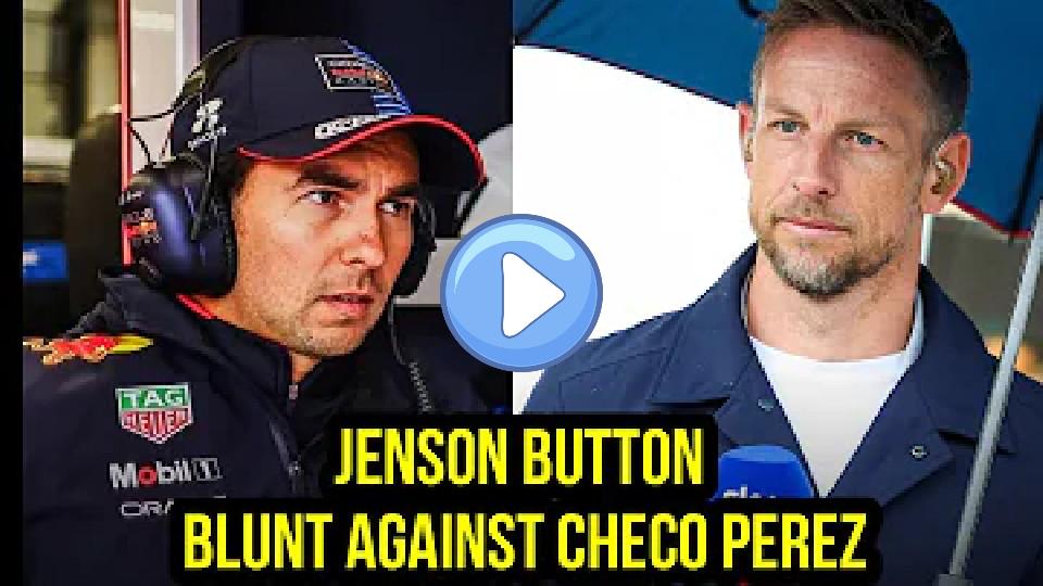 Play video: Jenson Button criticizes Checo Perez Video thumb: Jenson Button criticizes Checo Perez