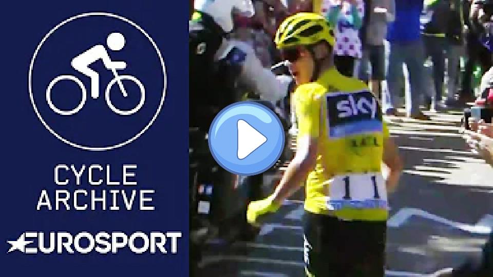 Play video: Chris Froome runs without a bike on Mont Ventoux! | Cycle Archive | Eurosport Video thumb: Chris Froome runs without a bike on Mont Ventoux! | Cycle Archive | Eurosport