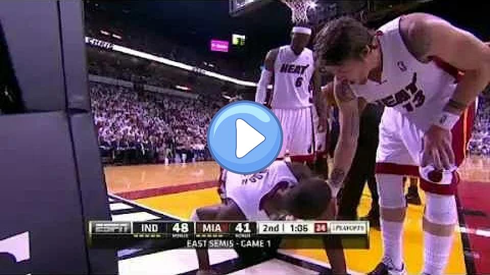 Video thumb: Chris Bosh's injury