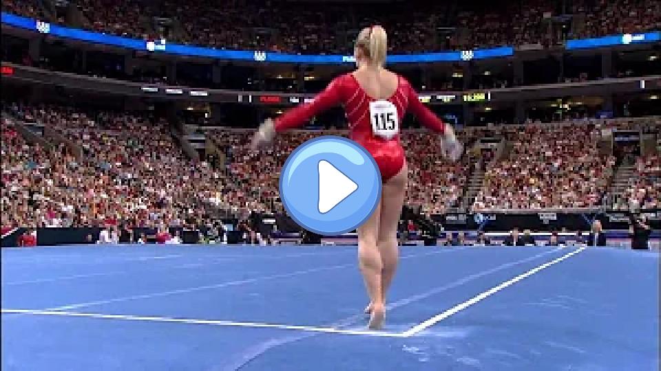 Video thumb: Samantha Peszek - Floor Exercise - 2008 Olympic Trials - Day 2