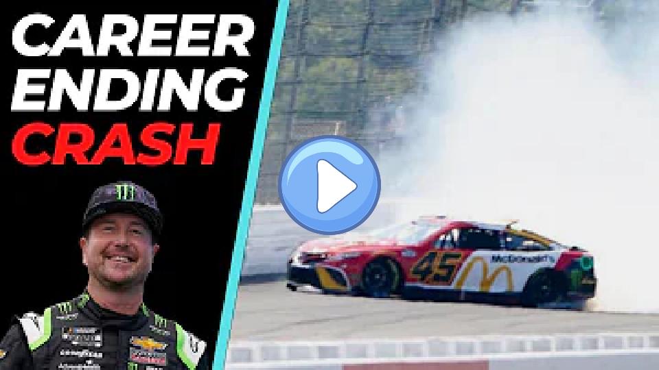 Video thumb: Kurt Busch's Career-Ending Crash at Pocono