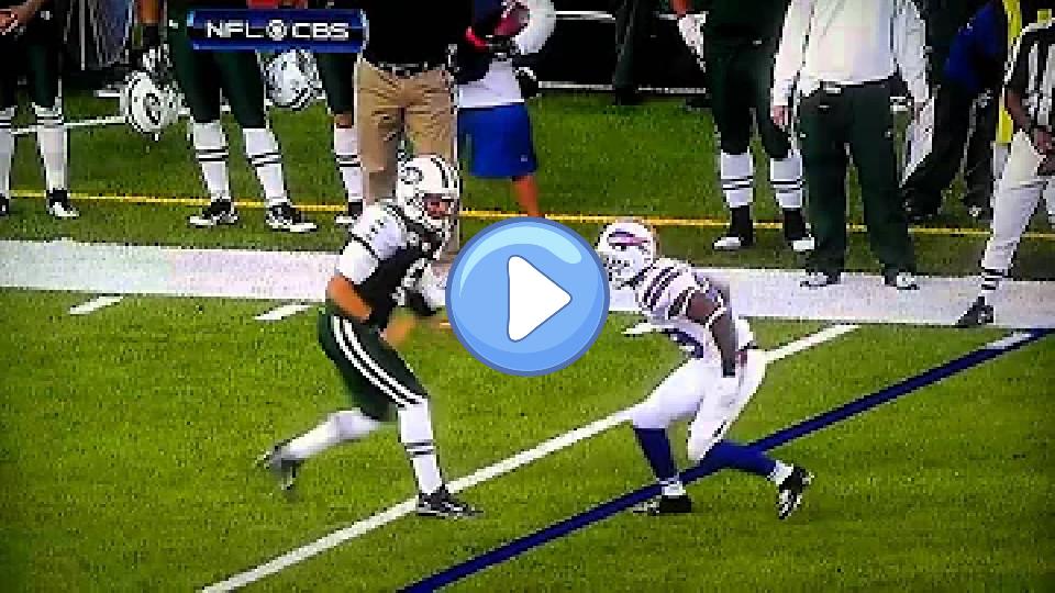 Video thumb: Mark Sanchez flinched, lol.