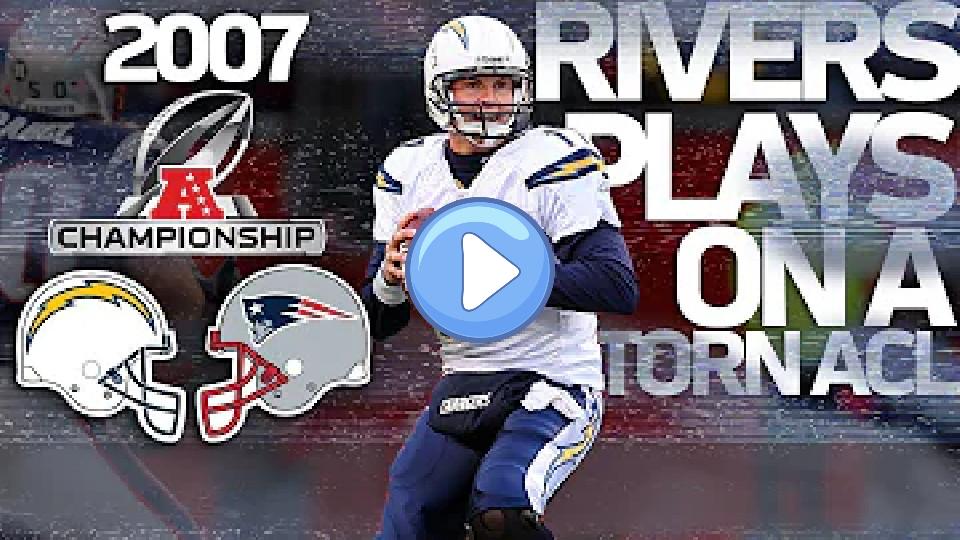 Video thumb: Remember That Game When Philip Rivers Played on a Torn ACL? | NFL Highlights