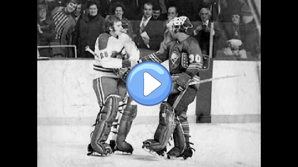 Video thumb: Ken Dryden (Montreal Canadiens) vs. Dave Dryden (Buffalo Sabres), October 28, 1972