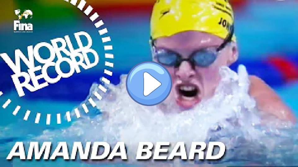 Video thumb: World Record - Amanda Beard 🇺🇸 | #FINABarcelona2003