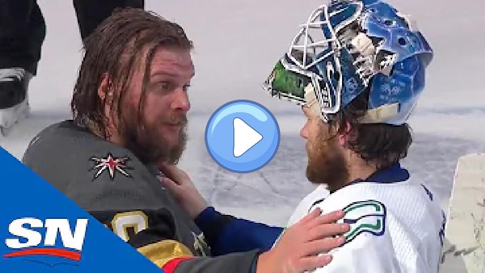 Video thumb: Canucks and Golden Knights Shake Hands After Incredible Series