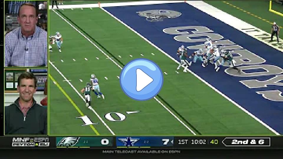 Video thumb: Peyton Manning just overshadowed Joe Buck's career...