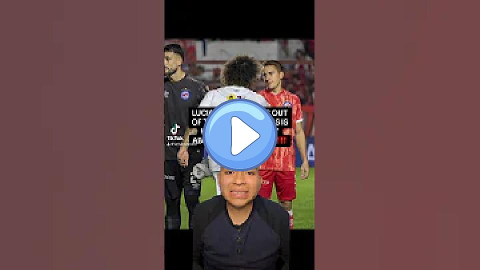 Video thumb: Luciano Sanchez commented on his injury caused by Marcelo. #Marcelo #LucianoSanchez #Soccer