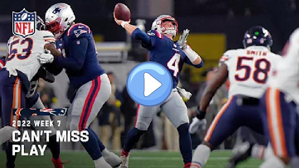 Video thumb: Bailey Zappe replaces Mac Jones and throws a touchdown!