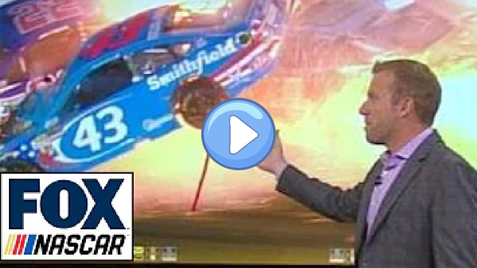 Video thumb: Breaking Down Aric Almirola's Violent Impact at Kansas Speedway | NASCAR Race Hub