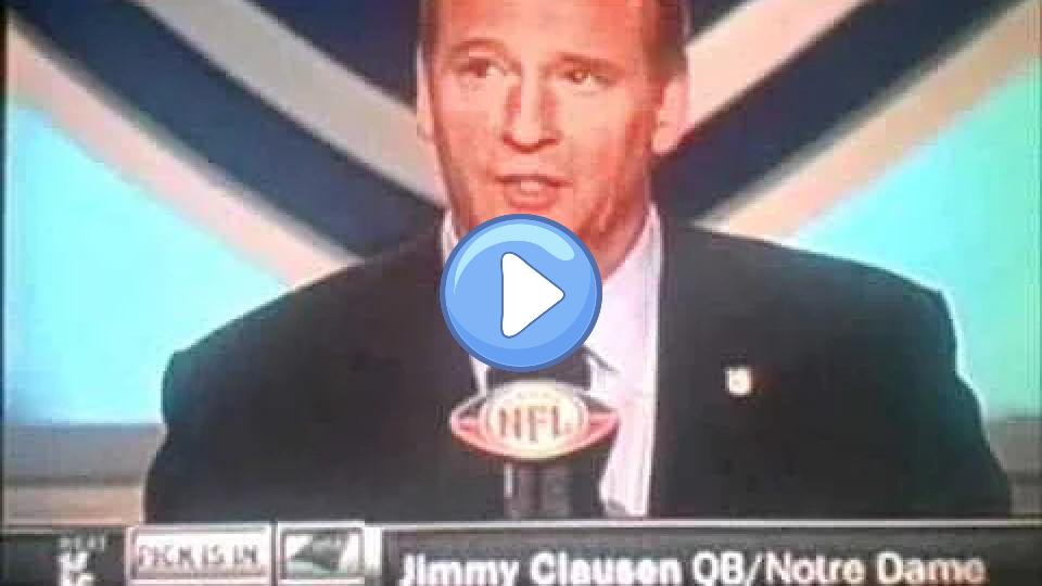 Video thumb: Jon Gruden Criticizes Clausen Pick