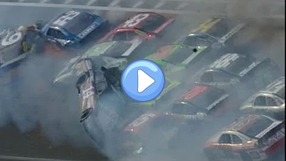 Video thumb: Talladega Crash Video 2012: Tony Stewart Accepts Responsibility for Massive 25-Car Pileup