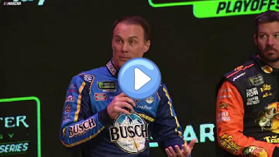 Video thumb: Harvick: Logano would have won the '15 title if he hadn't wrecked Kenseth