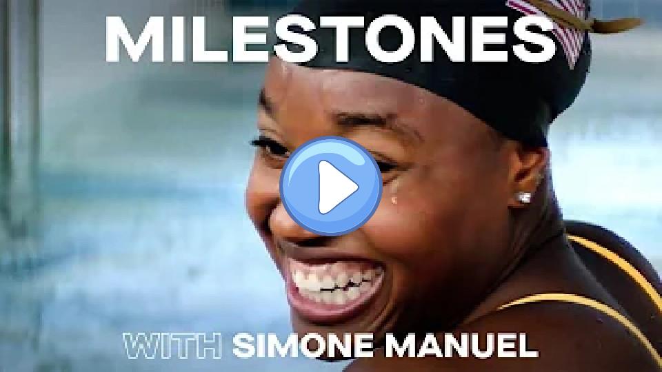 Play video: Simone Manuel is Pushing Barriers and Breaking Records | Milestones Video thumb: Simone Manuel is Pushing Barriers and Breaking Records | Milestones