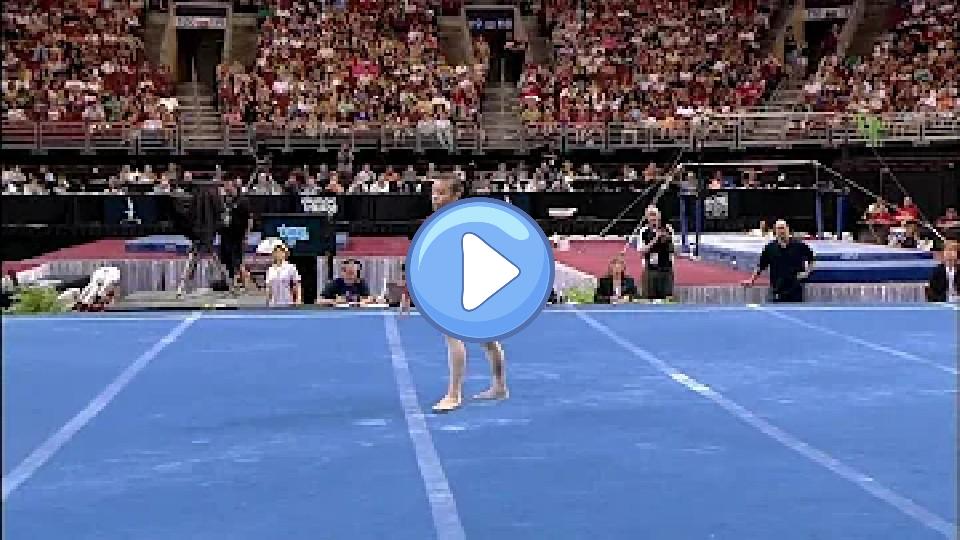 Video thumb: Ivana Hong - Floor Exercise - 2008 Olympic Trials - Day 2