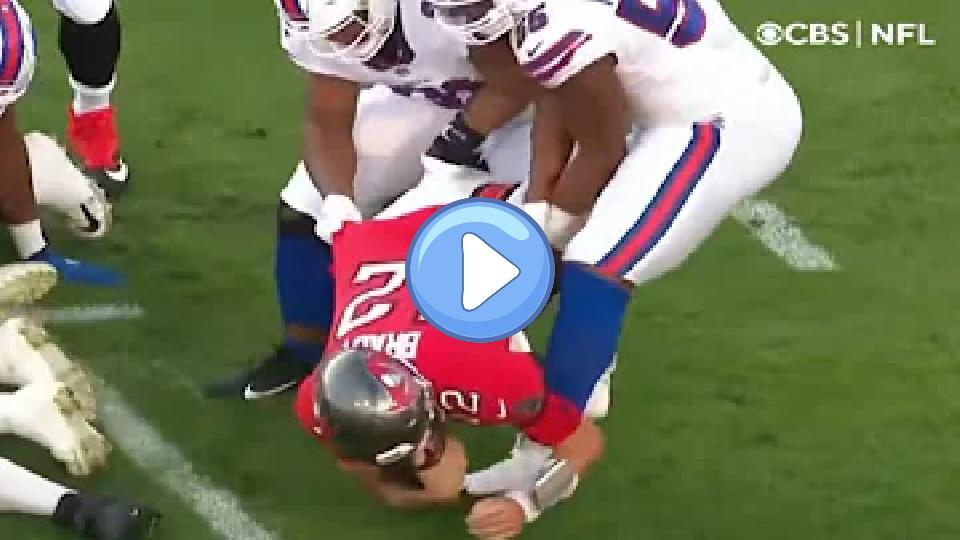 Video thumb: Tom Brady did not appreciate that.