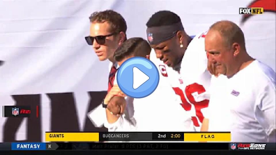 Video thumb: Saquon Barkley's Scary Ankle Injury | Giants vs. Bucs | NFL