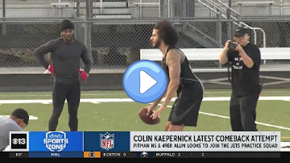 Video thumb: Colin Kaepernick makes latest NFL comeback attempt.