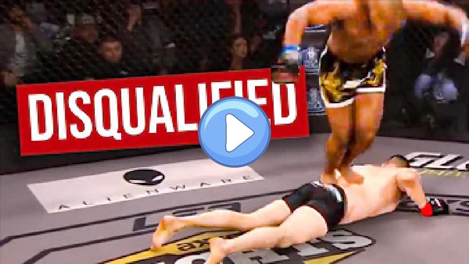 Video thumb: Fighters Disqualified in MMA