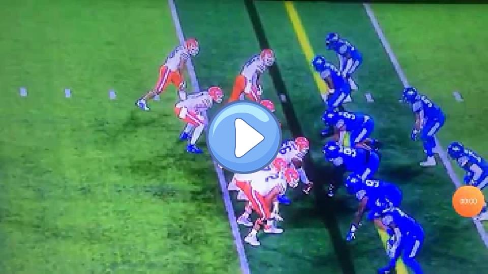 Video thumb: Feleipe Franks' ankle injury