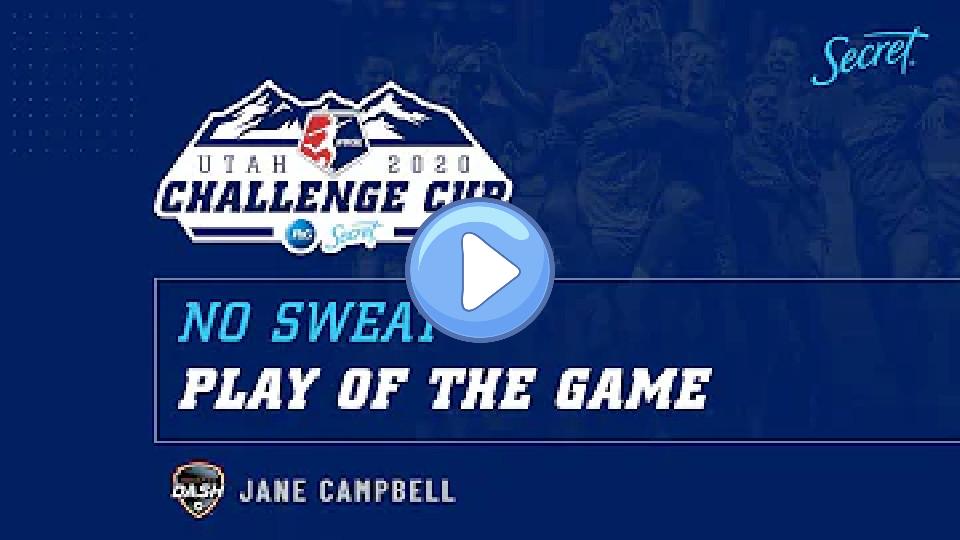 Play video: Secret No-Sweat Play of the Game: Jane Campbell's PK Save Video thumb: Secret No-Sweat Play of the Game: Jane Campbell's PK Save