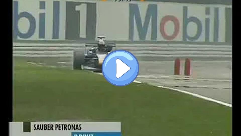 Video thumb: Alesi High-Speed Crash (Hockenheim 2000)