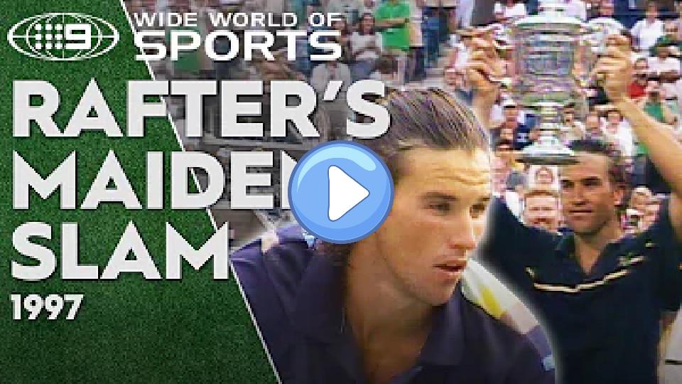 Video thumb: Pat Rafter stuns tennis world to win US Open - 1997 | Wide World of Sports