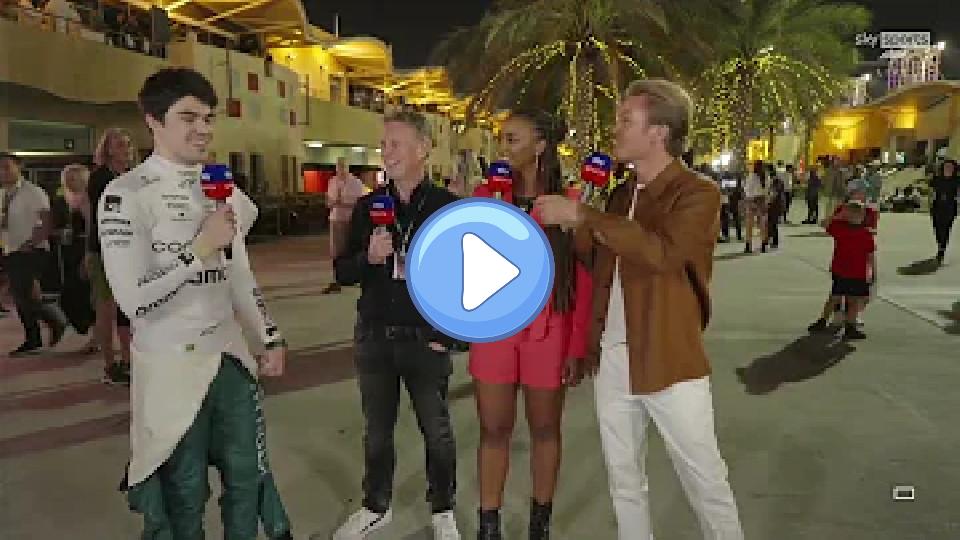 Video thumb: Lance Stroll - Post-Race Interviews - F1 Bahrain GP 2023