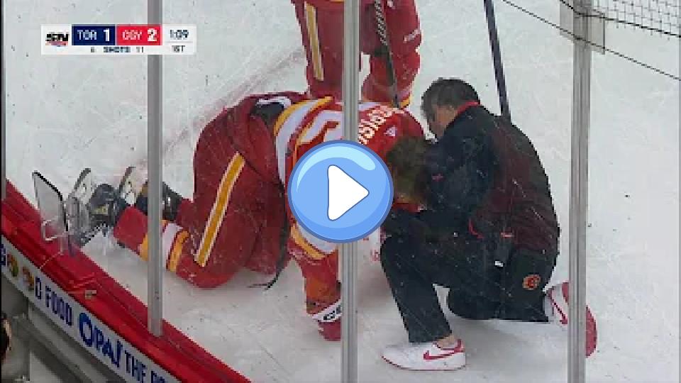 Play video: Martin Pospisil's accidental injury involving Auston Matthews Video thumb: Martin Pospisil's accidental injury involving Auston Matthews