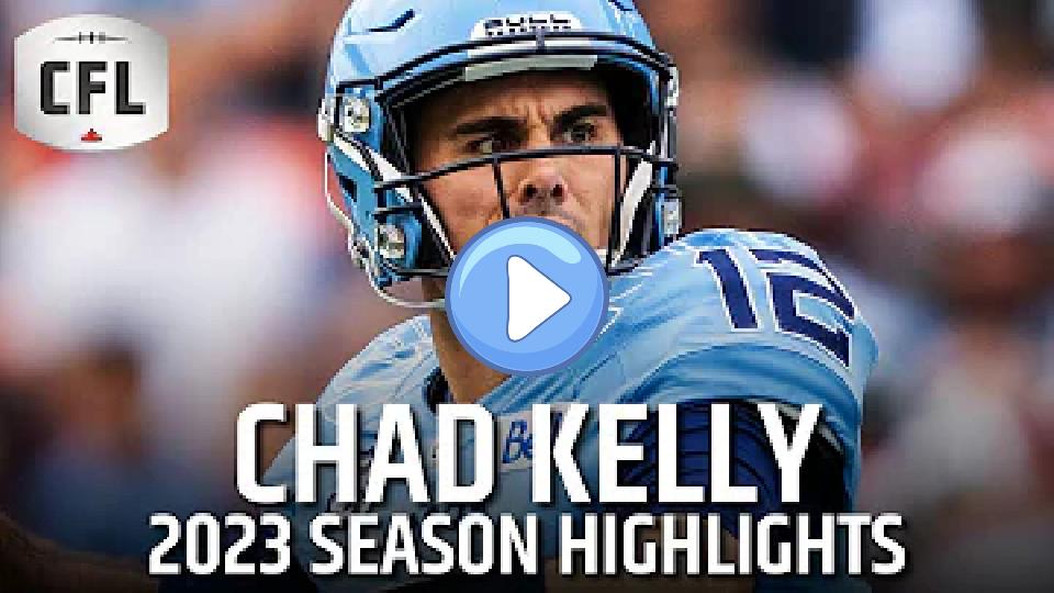 Video thumb: Chad Kelly 2023 CFL Highlights