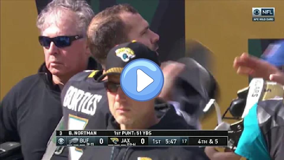 Video thumb: Blake Bortles Reveals League's Worst Bald Spot: Jaguars vs. Bills NFL Wild Card