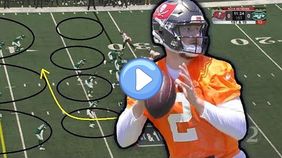 Play video: Film Study: Kyle Trask Looked Good for the Tampa Bay Buccaneers Video thumb: Film Study: Kyle Trask Looked Good for the Tampa Bay Buccaneers