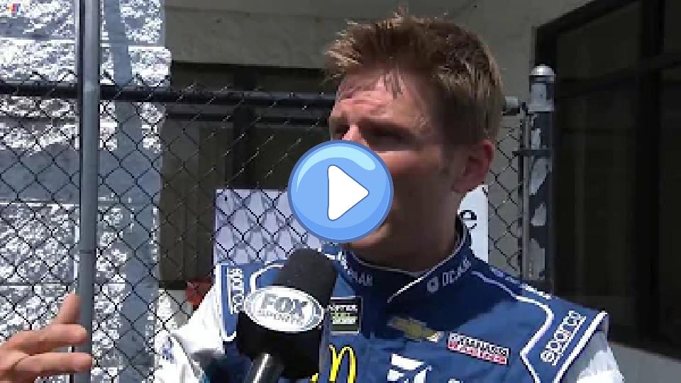 Video thumb: McMurray on Talladega wreck: 