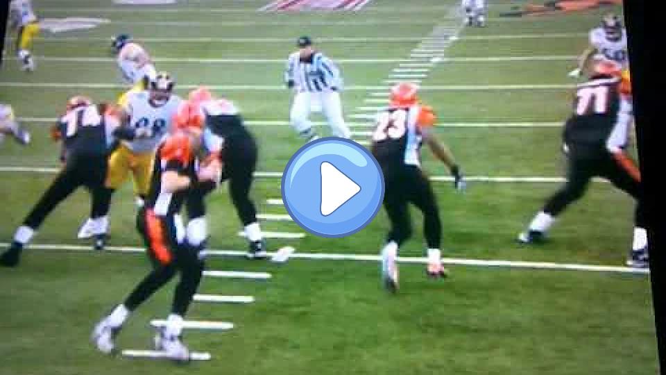 Video thumb: Carson Palmer's knee injury against the Steelers