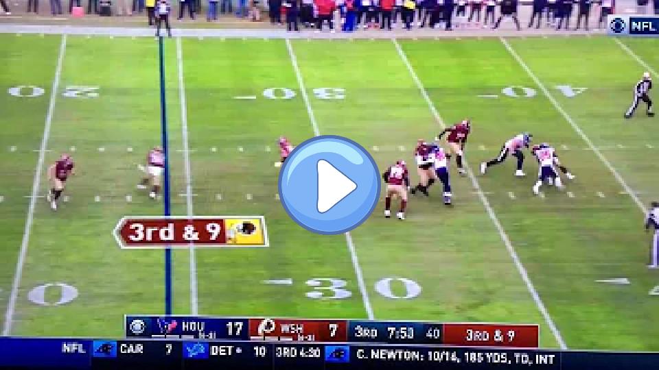 Video thumb: Alex Smith, Washington Redskins Quarterback, Breaks Leg