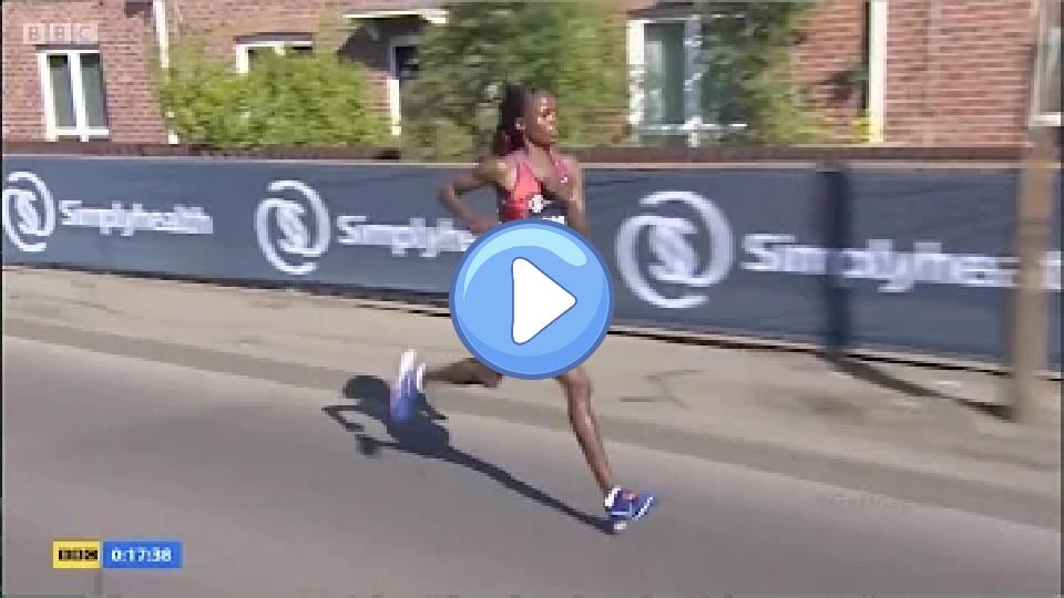 Video thumb: Brigid Kosgei: Heel-strikes her way to a world record at the 2019 Chicago Marathon