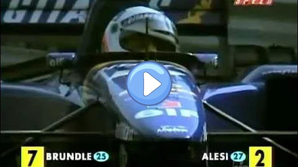 Video thumb: In the 1995 Monaco Grand Prix, both Jean Alesi and Martin Brundle were involved in a crash.