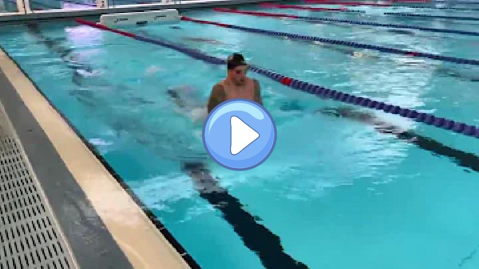 Video thumb: Adam Peaty Training with a Leg Injury