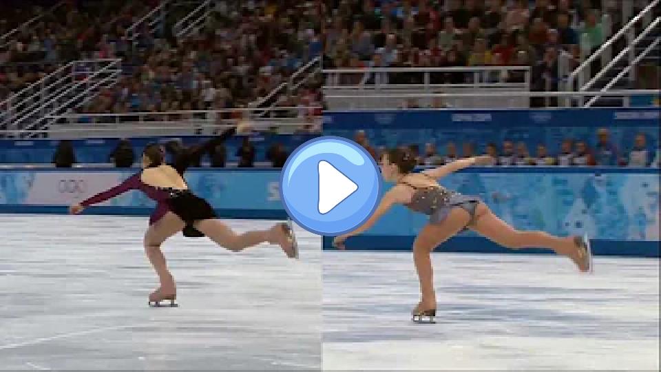 Video thumb: [Triple Flip Jump] Yuna Kim vs. Adelina Sotnikova