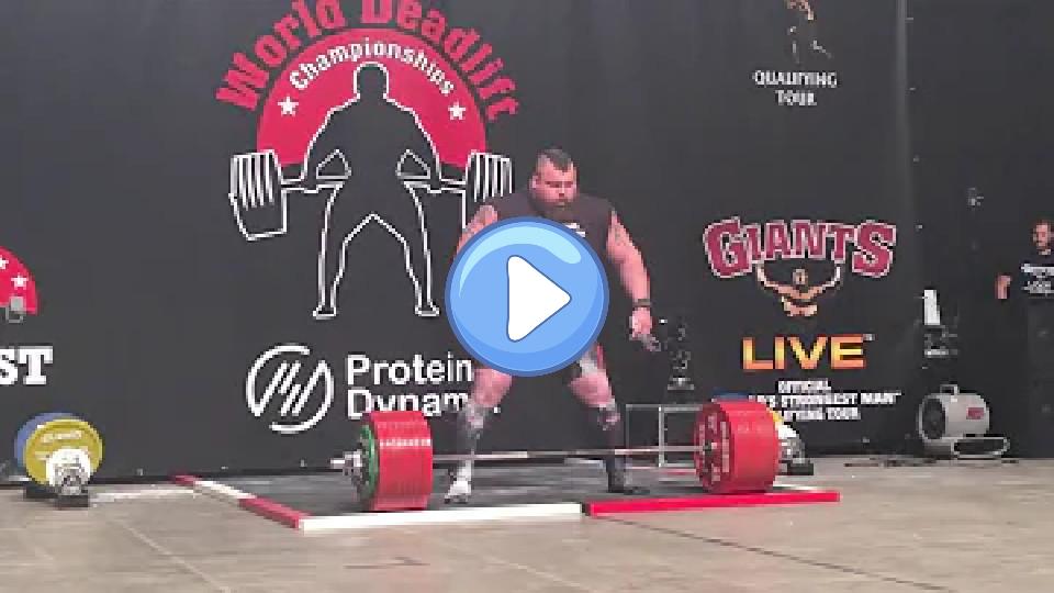 Video thumb: 1,102 lb / 500 kg Deadlift World Record feat. Eddie Hall