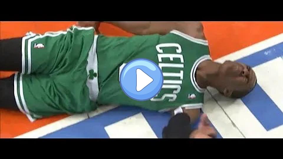 Video thumb: Rajon Rondo's Scary Back Injury vs. New York Knicks 4/17/2012 - [HD]