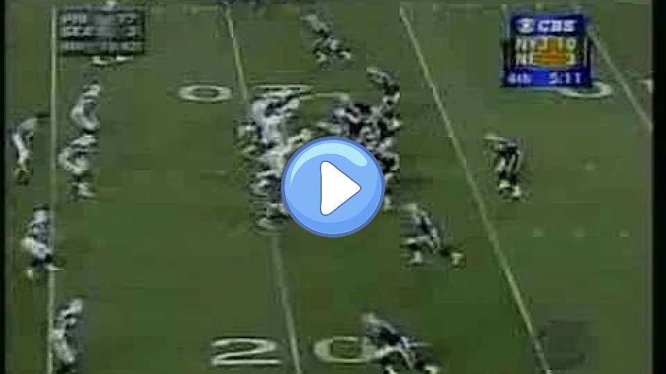 Video thumb: Mo Lewis hit Drew Bledsoe.