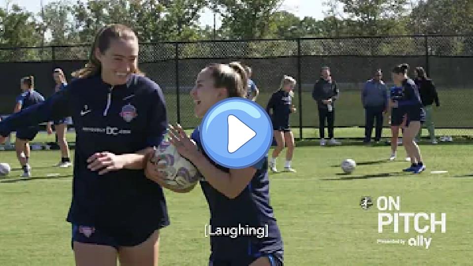 Play video: On Pitch Presented by Ally | NWSL Mic'd Up: Ashley Sanchez Video thumb: On Pitch Presented by Ally | NWSL Mic'd Up: Ashley Sanchez